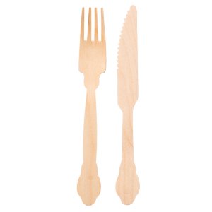 Wooden Cutlery Kit (12pcs)
