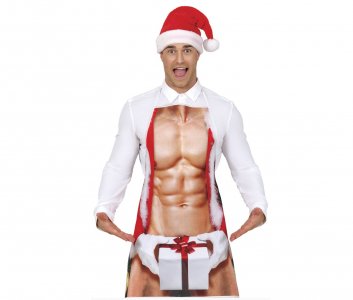 Sexy Christmas Apron for Men