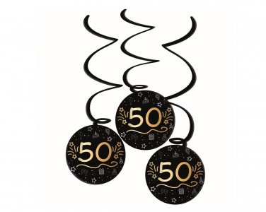 Shining Glam 50 Διακοσμητικά Σπιράλ (3τμχ)