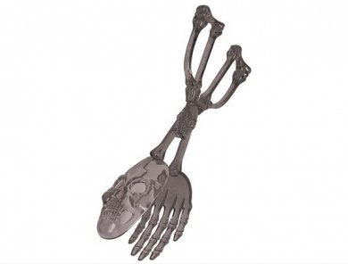 Skeleton Salad Tongs (28cm)