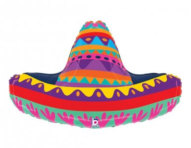 Mexican Sombrero Super Shape Foil Balloon (80cm)
