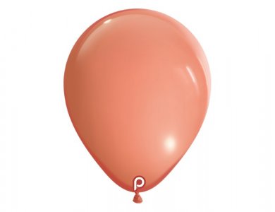 Peach Latex Balloons (5pcs)