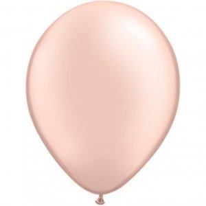 Peach Pearl Latex Balloons (5pcs)