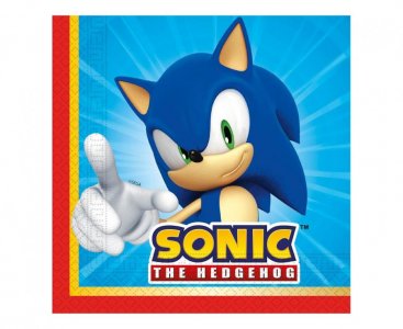 Sonic Luncheon Napkins (20pcs)