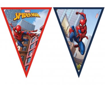 Spiderman Γιρλάντα Σημαιάκια (2,3μ)