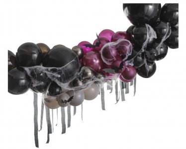 Haunted Garland with Latex Balloons