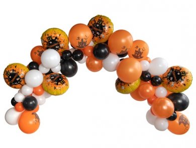 Haunted House Balloon Garland