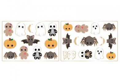 Sweet Halloween Stickers (25pcs)