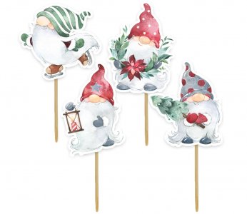 Party Gnomes Decorative Picks (12pcs)