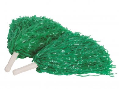 Green Cheerleader Pom-Pom
