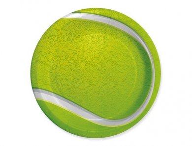 Τένις Μικρά Χάρτινα Πιάτα (8τμχ)