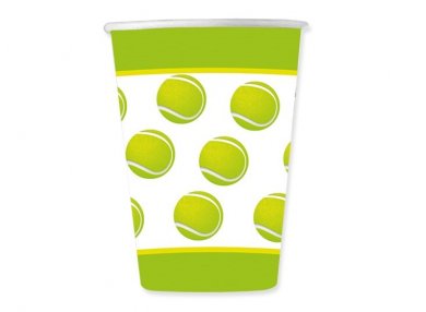 Tennis Paper Cups (8pcs)