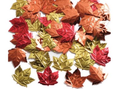 Thankful Table Confetti with Foil Leaves (14g)