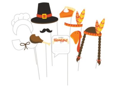 Thankful Photo Booth Props (10pcs)