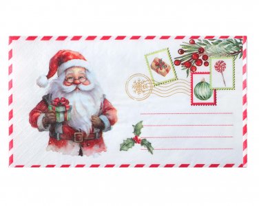 Santa Napkins Deluxe Napkins (20pcs)