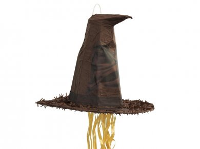 Harry Potter Hat Shaped Pull Pinata (44cm x 34cm)