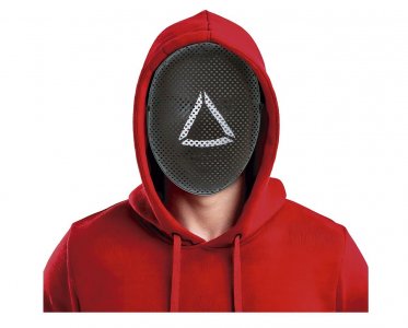 Squid Game Black PVC Mask with The Triangle