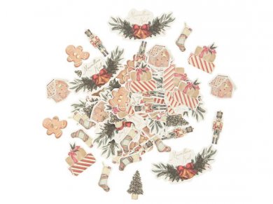 Traditional Christmas Table Confetti (100pcs)
