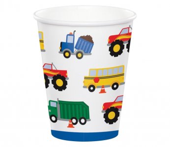 Traffic Jam Paper Cups (8pcs)