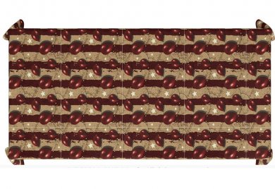 Scary Clown Tablecover (137cm x 274cm)