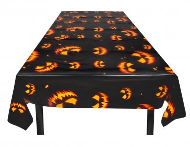 Creepy Pumpkins Tablecover (120cm x 180cm)