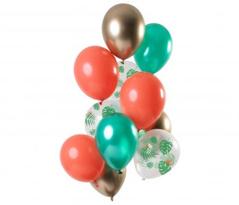 Tropical Gem Latex Balloons (12pcs)
