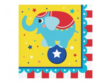 Circus Party Luncheon Napkins (16pcs)