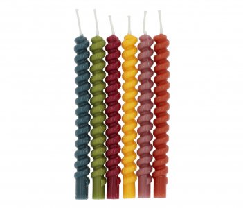 Twister Comfy Cozy Κεράκια για Τούρτα (12τμχ)
