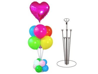 Stand for a 7 Balloons Bouquet