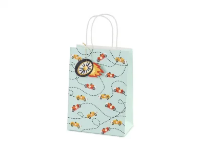 Vintage Car Paper Gift Bag