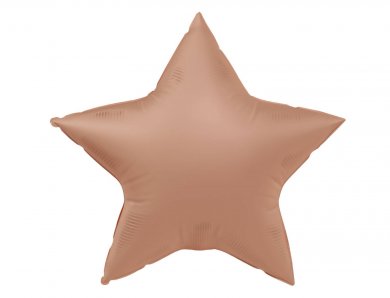 Vintage Rose Star Shaped Foil Balloon (45cm)
