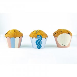 Under The Sea Cupcake Wrappers (6pcs)