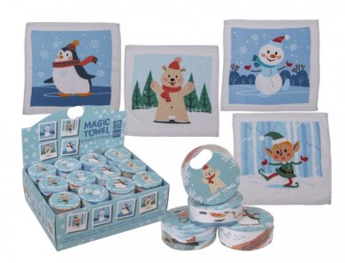 Winter Friends Magic Towel (1pc)
