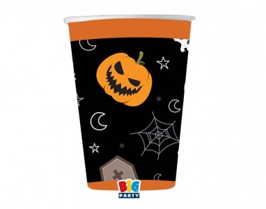 Happy Halloween Paper Cups (8pcs)
