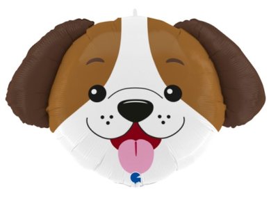 Χαρούμενο Σκυλάκι Supershape Μπαλόνι (84εκ)