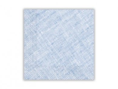 Compostable Luncheon Napkins in Blue Periwinkle Color 20pcs
