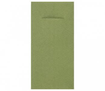 Eternity Χαρτοπετσέτες Κουβέρ Πολυτελείας σε Πράσινο Χρώμα της Ελιάς (12τμχ)