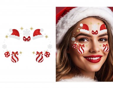 Christmas Facial Jewels