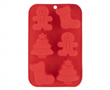 Christmas Silicone Mold for Cupcakes