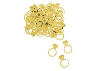 Gold Wedding Rings Confettis (14g)