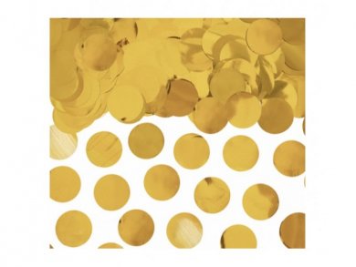 Gold Round Confetti 15g