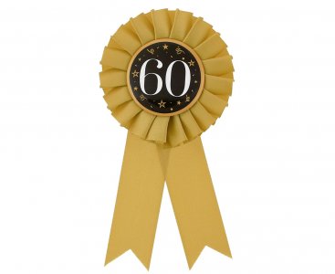 Golden Badge with number 60