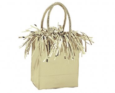 Gold Gift Bag Balloon Weight