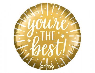 You're The Best Χρυσό Foil Μπαλόνι (45εκ)