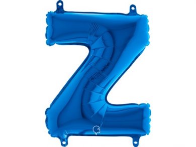 Z Letter Balloon Blue (35cm)