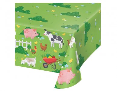 Farm Animals Paper Tablecover (137cm x 259cm)