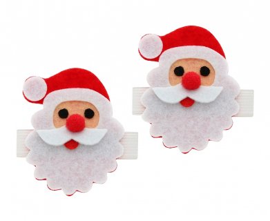 Santa napkin rings 2pcs