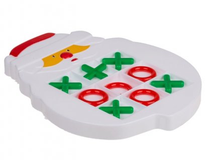 Santa tic tac toes party favor for Christmas