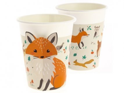 fox-paper-cups-party-supplies-aak0612