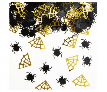 Spiders and webs confetti 15g